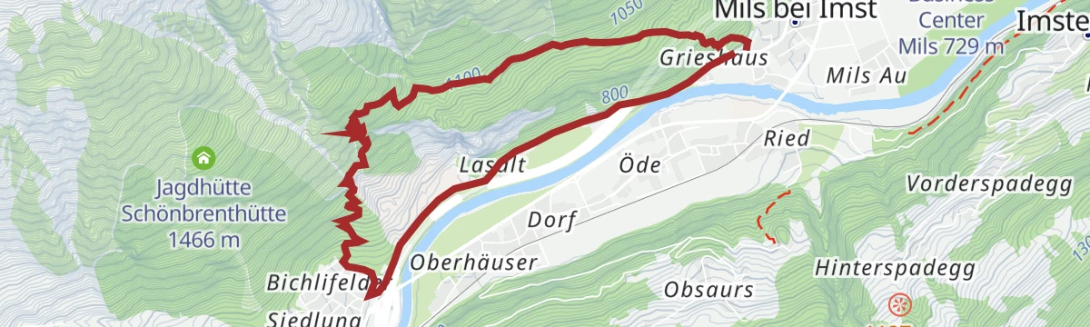 Route map: Panoramasteig